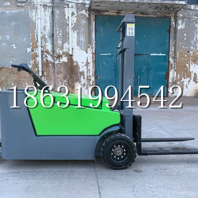 水里乡小型电动叉车1吨2吨步行站驾式电瓶堆高充电装卸车液压升降车铲车